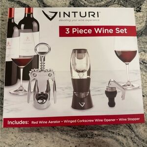 Vinturi 3 Piece Wine Set